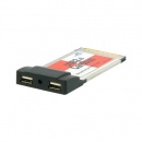 4World 01794 kontroler PCMCIA do USB 2.0 x 2