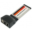 4World 04624 kontroler Express Card do USB 2.0 + FireWire 400 x 2