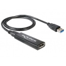 Delock 62404 przejściówka USB-A do DisplayPort (F)