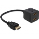 Delock 65226 przejściówka HDMI do HDMI (F) x 2 v.1.4