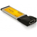 Delock 66222 adapter Express Card do Power Over eSATA (USB 2.0 + eSATA)