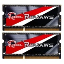 G.Skill Ripjaws 2 x 4096 MB 1600 MHz DDR3 Non-ECC CL9 (F3-1600C9D-8GRSL) - pamięć do notebooka