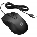 HP Wired Mouse 100 6VY96AA, przewodowa mysz do notebooków [czarna]