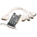 I-Tec PCIe-Express POS Card 4x Serial RS232 PCEPO4S - karta PCIe