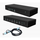 i-tec Universal 5x 4K/60Hz Display Docking Station + Power Delivery 100W CA5MONITORDOCKPD, stacja dokująca
