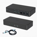i-tec USB 3.0 / USB-C / Thunderbolt 3 Professional Dual 4K Display Docking Station Generation 2 + Power Delivery 100W CADUAL4KDOCKPD2, stacja dokująca