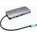 I-Tec USB-C Metal Nano Stacja Dokująca HDMI VGA LAN Power Delivery 100 W C31NANODOCKVGAPD, stacja dokująca