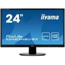 Iiyama X2483HSU-B3 / monitor 23,8" / Full HD (1920 x 1080) / AMVA / LED / DP / VGA / HDMI / 2 x USB 2.0 / VESA 100 x 100