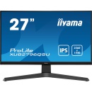 Iiyama XUB2796QSU-B1 / monitor 27" / WQHD (2560 x 1440) / IPS / LED / DP / HDMI / 2 x USB 2.0 / VESA 100 x 100 / pivot