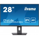 Iiyama XUB2893UHSU-B5 / monitor 28,0" / 4K UHD (3840 x 2160) / IPS / LED / DP / HDMI / 2 x USB 2.0 / 2 x USB 3.0 / VESA 100 x 100 / pivot