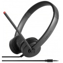 Lenovo Essential Stereo Analog Headset 4XD0K25030 - słuchawki nauszne z mikrofonem, przewodowe