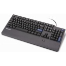 Lenovo Fingerprint USB Keyboard 0C52722, przewodowa klawiatura