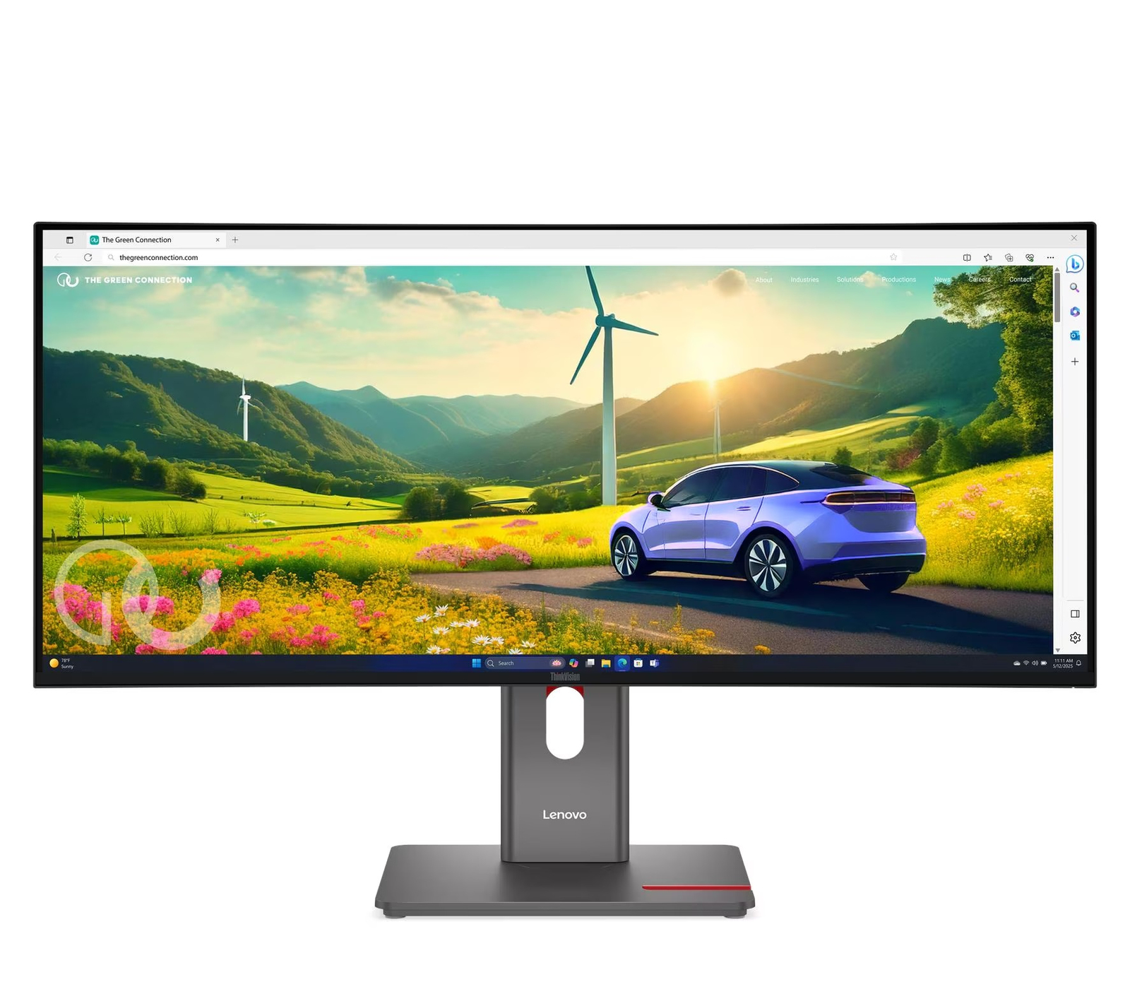 Lenovo ThinkVision P34WD-40 - monitor ultrawide 34 cale