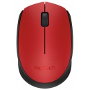 Logitech Wireless Mouse M171 (910-004641), bezprzewodowa mysz do notebooków [czerwona]