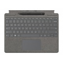 Microsoft Surface Pro Signature Type Cover Platinium + Slim Pen 2 Black 8X8-00067 - klawiatura i etui do tabletu z piórkiem, platynowy