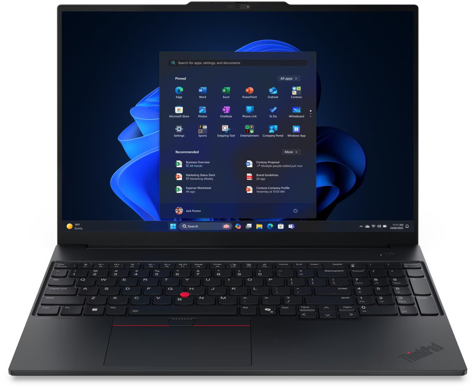 Lenovo ThinkPad E16 Gen 4 - laptop biznesowy 16 cali