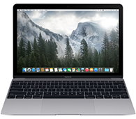 Apple MacBook 12 Mid-2017 szary