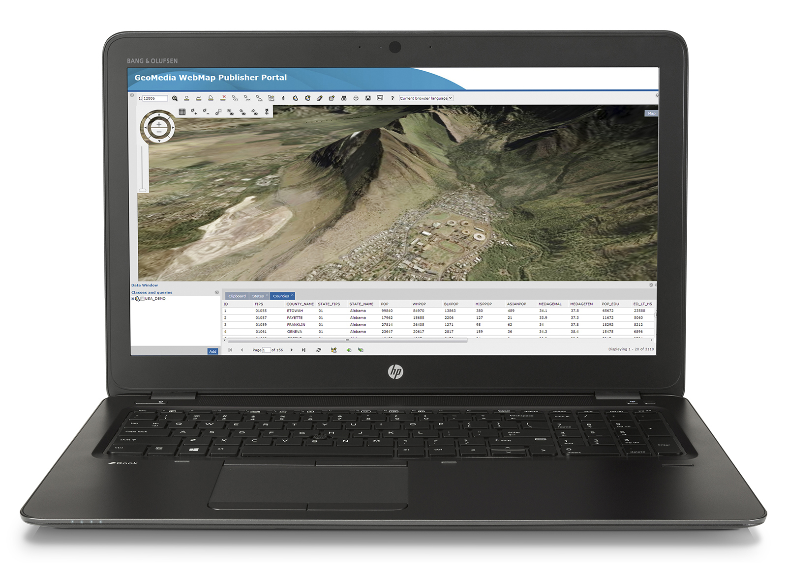 notebook HP ZBook 15u G3