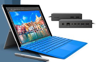 Microsoft Surface Pro 4 w promocyjnym zestawie