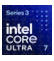 Model procesora: Intel Core Ultra 7 355