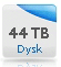 Pojemność dysków twardych: 44000 (2 x 4000 M.2 SSD + 3 x 12000 HDD)