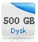 Pojemność dysku [GB]: 500