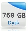 Pojemność dysku [GB]: 768 (256 PCIe SSD + 512 SSD)