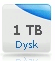 Pojemność dysku [GB]: 1024 (512 M.2 SSD + 512 M.2 SSD)