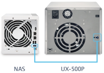 Serwer NAS QNAP UX-500P