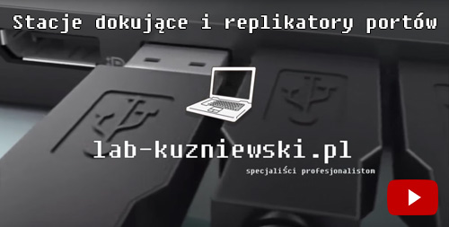 Klienci, którzy potrzebują dużej liczby portów, powinni dokupić stację dokującą do laptopa