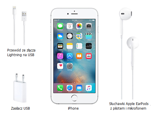 Apple iPhone 6s 16GB Silver MKQK2PM/A