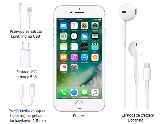 Apple iPhone 7 128GB Silver MN932PM/A